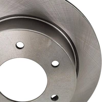 Rareelectrical - New Plain Surface Brake Disc Compatible With Ford Bronco Big Bend 4 Cyl 2.3L Bronco Base 6 Cyl 2.7L - Image 3