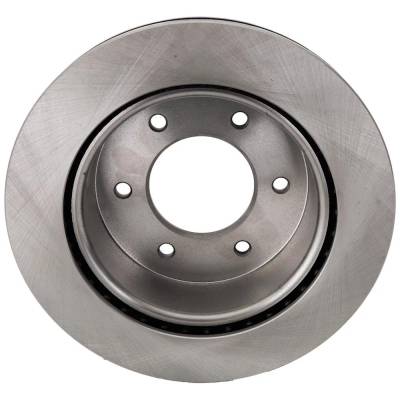 Rareelectrical - New Plain Surface Brake Disc Compatible With Ford Bronco Big Bend 4 Cyl 2.3L Bronco Base 6 Cyl 2.7L - Image 4