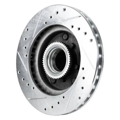 Rareelectrical - New Performance Rotor Brake Disc Compatible With Chevrolet Gmc Isuzu S10 Blazer Base 6 Cyl 4.3L S10 - Image 3