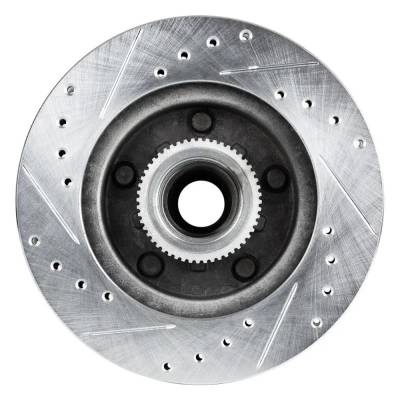 Rareelectrical - New Performance Rotor Brake Disc Compatible With Chevrolet Gmc Isuzu S10 Blazer Base 6 Cyl 4.3L S10 - Image 4