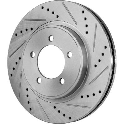 Rareelectrical - New Performance Rotor Brake Disc Compatible With Ford Mercury Explorer Sport Trac Limited 8 Cyl 4.6L - Image 7