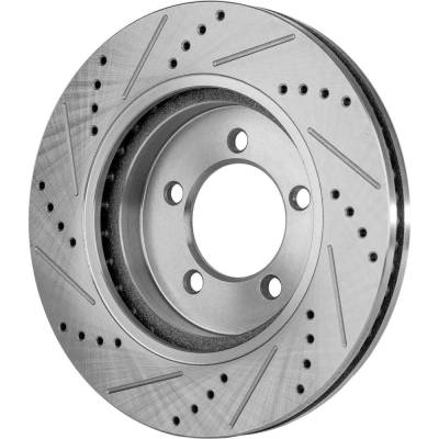 Rareelectrical - New Performance Rotor Brake Disc Compatible With Ford Mercury Mountaineer Luxury 6 Cyl 4.0L - Image 3