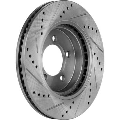 Rareelectrical - New Performance Rotor Brake Disc Compatible With Ford Mercury Mountaineer Luxury 6 Cyl 4.0L - Image 5