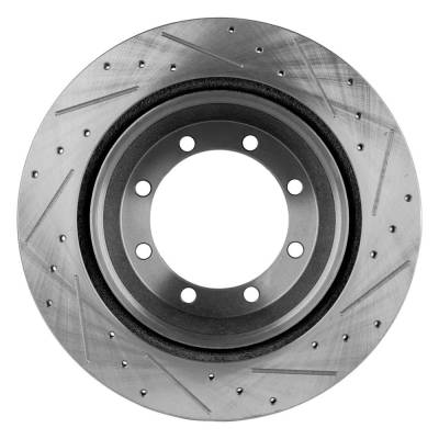 Rareelectrical - New Performance Rotor Brake Disc Compatible With Ford F-350 Super Duty Xl 10 Cyl 6.8L F-350 Super - Image 4
