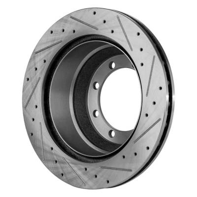 Rareelectrical - New Performance Rotor Brake Disc Compatible With Ford F-350 Super Duty King Ranch 8 Cyl 6.0L F-350 - Image 3