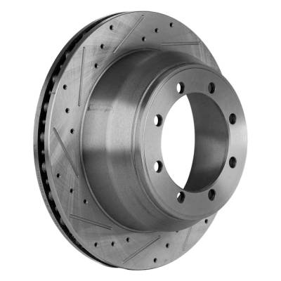 New Performance Rotor Brake Disc Compatible With Ford F-350 Super Duty Harley-Davidson Edition 8 Cyl