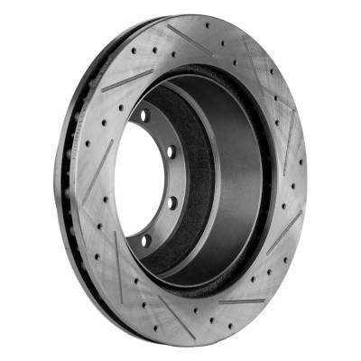 Rareelectrical - New Performance Rotor Brake Disc Compatible With Ford F-350 Super Duty Harley-Davidson Edition 8 Cyl - Image 5