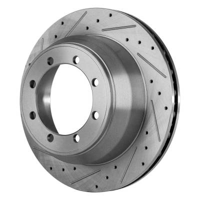 Rareelectrical - New Performance Rotor Brake Disc Compatible With Ford F-350 Super Duty Harley-Davidson Edition 8 Cyl - Image 7