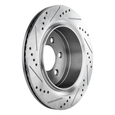 Rareelectrical - New Performance Rotor Brake Disc Compatible With Ford F-150 Xl 6 Cyl 3.5L F-150 Xlt 6 Cyl 3.7L Fx4 8 - Image 5