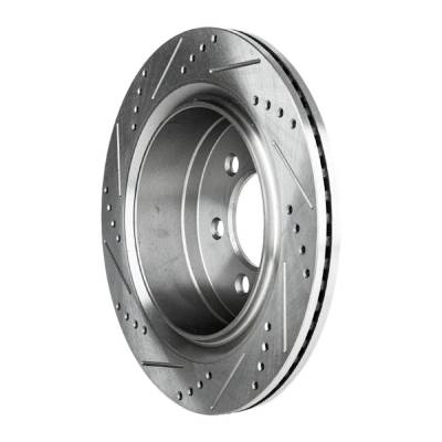 Rareelectrical - New Performance Rotor Brake Disc Compatible With Ford F-150 Fx4 8 Cyl 6.2L F-150 Xlt 6 Cyl 3.7L Stx - Image 3