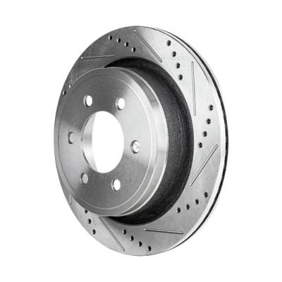 Rareelectrical - New Performance Rotor Brake Disc Compatible With Ford F-150 Fx4 8 Cyl 6.2L F-150 Xlt 6 Cyl 3.7L Stx - Image 6