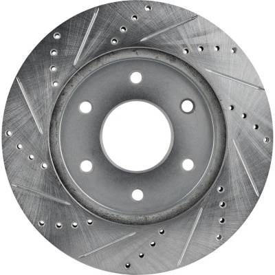 Rareelectrical - New Vented Brake Disc Compatible With Infiniti Nissan Armada Le 8 Cyl 5.6L Armada Se Off-Road 8 Cyl - Image 4