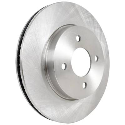 Rareelectrical - New Vented Brake Disc Compatible With Nissan Versa Note S Plus 4 Cyl 1.6L Micra Sv 4 Cyl 1.6L Versa - Image 2