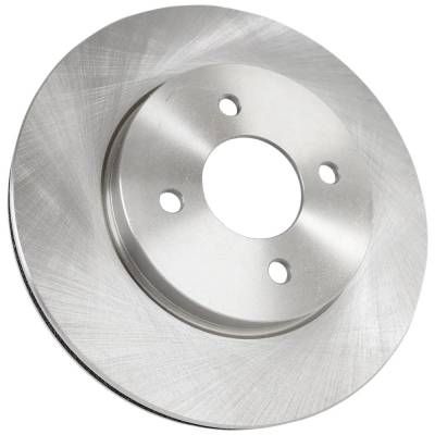 Rareelectrical - New Vented Brake Disc Compatible With Nissan Versa Note S Plus 4 Cyl 1.6L Micra Sv 4 Cyl 1.6L Versa - Image 6