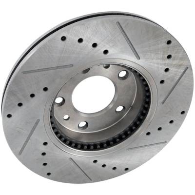 Rareelectrical - New Vented Brake Disc Compatible With Ford Lincoln Mazda 6 Gt 4 Cyl 2.3L Fusion Sel 6 Cyl 3.0L 6 Gt - Image 2