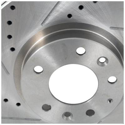Rareelectrical - New Vented Brake Disc Compatible With Ford Lincoln Mazda Fusion Sport 6 Cyl 3.5L Fusion Sel 6 Cyl - Image 4