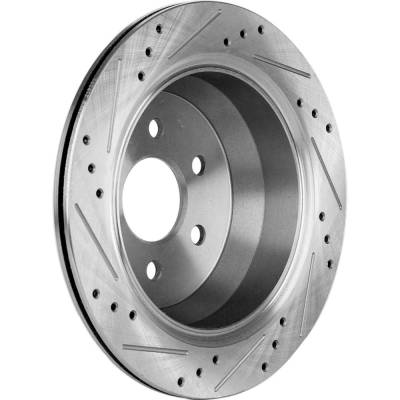 Rareelectrical - New Vented Brake Disc Compatible With Chevrolet Gmc Canyon Sle 6 Cyl 3.6L Colorado Zr2 6 Cyl 3.6L - Image 5