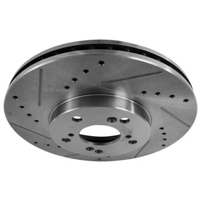 Rareelectrical - New Vented Brake Disc Compatible With Acura Honda Tsx V6 Tech 6 Cyl 3.5L Pilot Special Edition 6 Cyl - Image 6