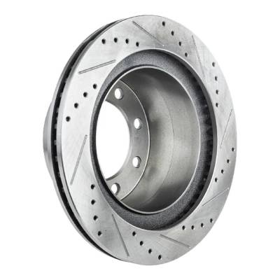 Rareelectrical - New Vented Brake Disc Compatible With Dodge Ram 1500 Slt 8 Cyl 5.7L Ram 2500 Sxt 6 Cyl 6.7L Ram 2500 - Image 5