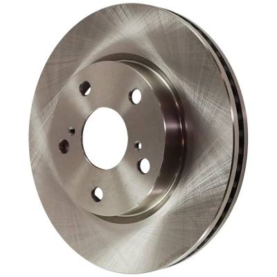Rareelectrical - New Left Front Brake Disc Compatible With Lexus Scion Toyota Prius V Three 4 Cyl 1.8L Xb Base 4 Cyl - Image 2