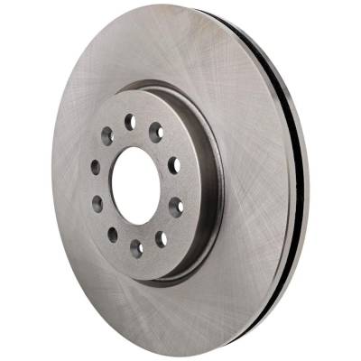 Rareelectrical - New Plain Surface Brake Disc Compatible With Buick Chevrolet Gmc Regal Tourx All Submodels Terrain - Image 2