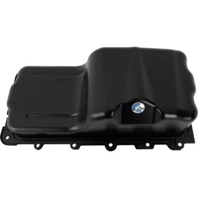Rareelectrical - New Steel Oil Pan Compatible With Ford E-150 Econoline Club Wagon Custom 8 Cyl 5.4L E-150 Econoline - Image 2