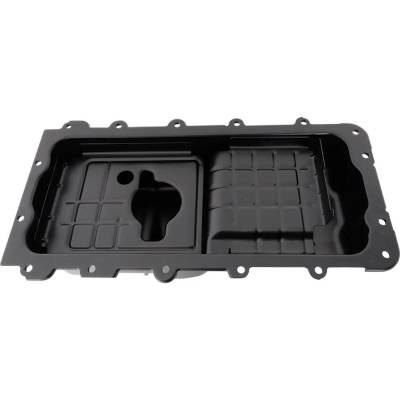 Rareelectrical - New Steel Oil Pan Compatible With Ford E-350 Econoline Club Wagon Xlt Hd 8 Cyl 5.4L E-150 Econoline - Image 4