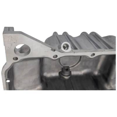 Rareelectrical - New Aluminum Oil Pan Compatible With Ford Fiesta Titanium 4 Cyl 1.6L Fiesta S 4 Cyl 1.6L Fiesta Sel - Image 6