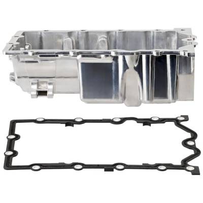 New Aluminum Oil Pan Compatible With Mini Cooper Base 4 Cyl 1.6L Cooper S 4 Cyl 1.6L 2002-2008 By