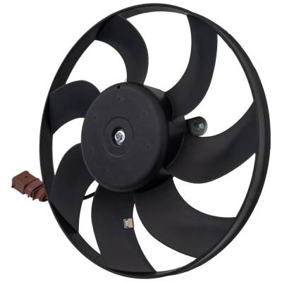 Rareelectrical - New Right Cooling Fan Assembly Compatible With Volkswagen Beetle R-Line Se 4 Cyl 2.0L Cc Trend 4 Cyl - Image 2