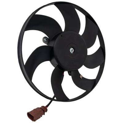 Rareelectrical - New Right Cooling Fan Assembly Compatible With Volkswagen Beetle R-Line Se 4 Cyl 2.0L Cc Trend 4 Cyl - Image 3