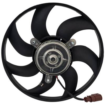 Rareelectrical - New Right Cooling Fan Assembly Compatible With Volkswagen Beetle R-Line Se 4 Cyl 2.0L Cc Trend 4 Cyl - Image 5