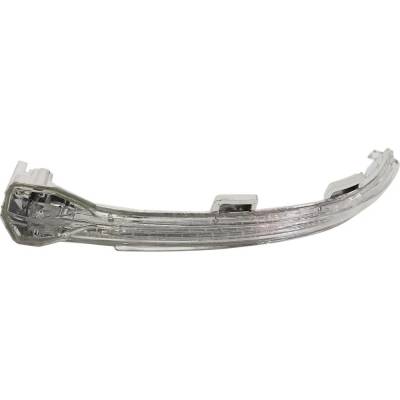 Rareelectrical - New Left Mirror Turn Signal Light Compatible With Volkswagen Jetta Se 4 Cyl 1.4L Golf Sportwagen Sel - Image 2