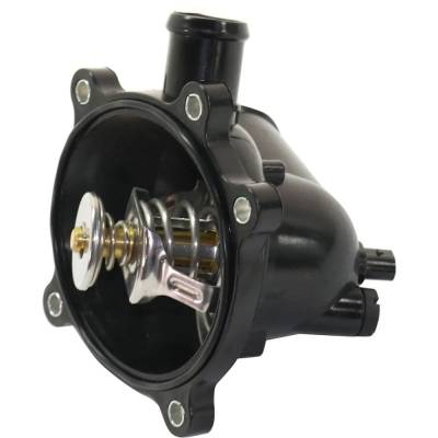Rareelectrical - New OEM Replacement Water Pump Thermostat Housing Compatible With Audi Volkswagen Touareg Base 8 Cyl - Image 3