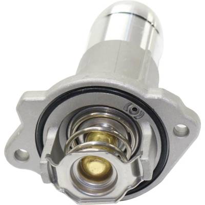 Rareelectrical - New 187°F Thermostat Housing Compatible With Isuzu I-370 Ls 5 Cyl 3.7L I-350 Base 5 Cyl 3.5L I-280 - Image 1