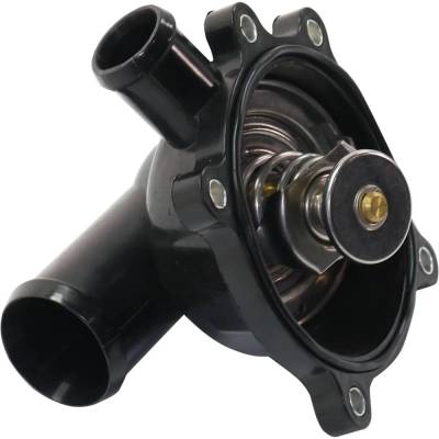 Rareelectrical - New Premium Water Pump Thermostat Housing Compatible With Audi Volkswagen A6 Quattro Base 8 Cyl 4.2L - Image 2