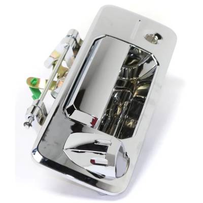 Rareelectrical - New Chrome Tailgate Handle Compatible With Toyota Tacoma Trd Sport Tundra 1794 Edition Tacoma All - Image 3