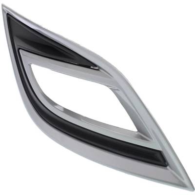 Rareelectrical - New Primed Fog Light Trim Compatible With Mazda Cx-9 Touring 6 Cyl 3.7L Cx-9 Sport 6 Cyl 3.7L Cx-9 - Image 2