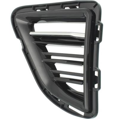 Left Front Fog Light Cover Compatible With Chevrolet Camaro Ss 2017-2018 Gm1038211 84278553