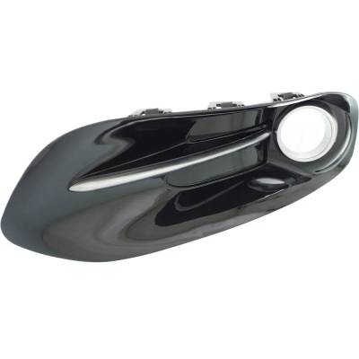 Rareelectrical - New Left Front Fog Light Trim Compatible With Dodge Dart Limited 4 Cyl 2.0L Dart Limited 4 Cyl 2.4L - Image 3