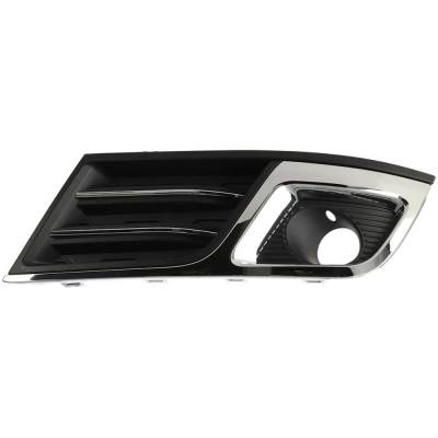 Left Front Fog Light Trim Compatible With Chevrolet Traverse Premier Traverse Ltz 2013-2017 By