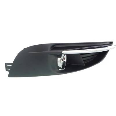 Rareelectrical - New Right Front Fog Light Trim Compatible With Chrysler 200 S 200 Lx 200 Limited 200 Touring - Image 3