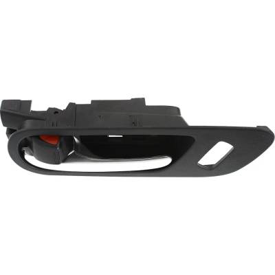 Rareelectrical - Left Front Interior Door Handle Compatible With 2010-2013 Mazda 3 Black Bezel With Silver Lever With - Image 4