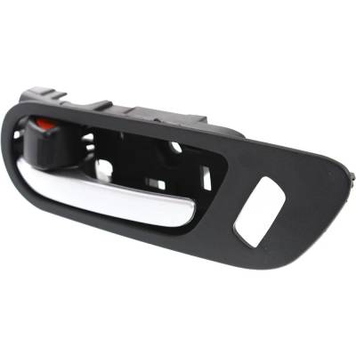 Rareelectrical - Front Left (Driver Side) Interior Door Handle Compatible With 2010-2013 Mazda 3 Black Bezel With - Image 2