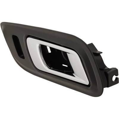 Rareelectrical - Front Passenger Side Interior Door Handle Compatible With 2013-2019 Ford Taurus Chrome Lever With - Image 3