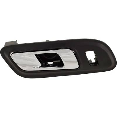 Rareelectrical - Front Passenger Side Interior Door Handle Compatible With 2013-2019 Ford Taurus Chrome Lever With - Image 6