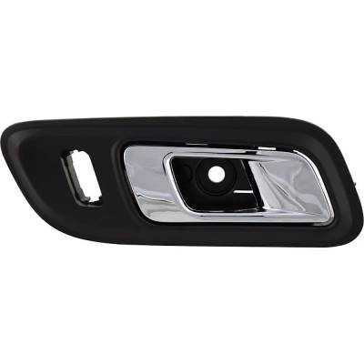 Front Right (Passenger Side) Interior Door Handle Compatible With 2013-2019 Ford Taurus Chrome Lever