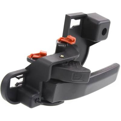 Rareelectrical - Front Or Rear Passenger Side Interior Door Handle Compatible With 2011-2018 Jeep Wrangler Black With - Image 3