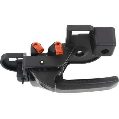 Rareelectrical - Front Or Rear Passenger Side Interior Door Handle Compatible With 2011-2018 Jeep Wrangler Black With - Image 4