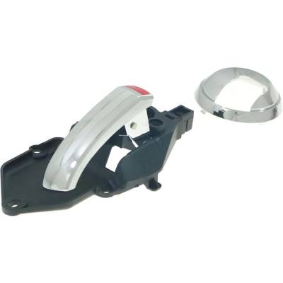 Rareelectrical - Front Passenger Side Interior Door Handle Compatible With 1957-2019 Fiat 500 Chrome Without Key Hole - Image 2